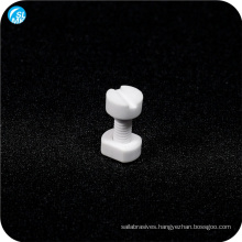 insulating porcelain insulators 95 alumina ceramic screw parts promotional